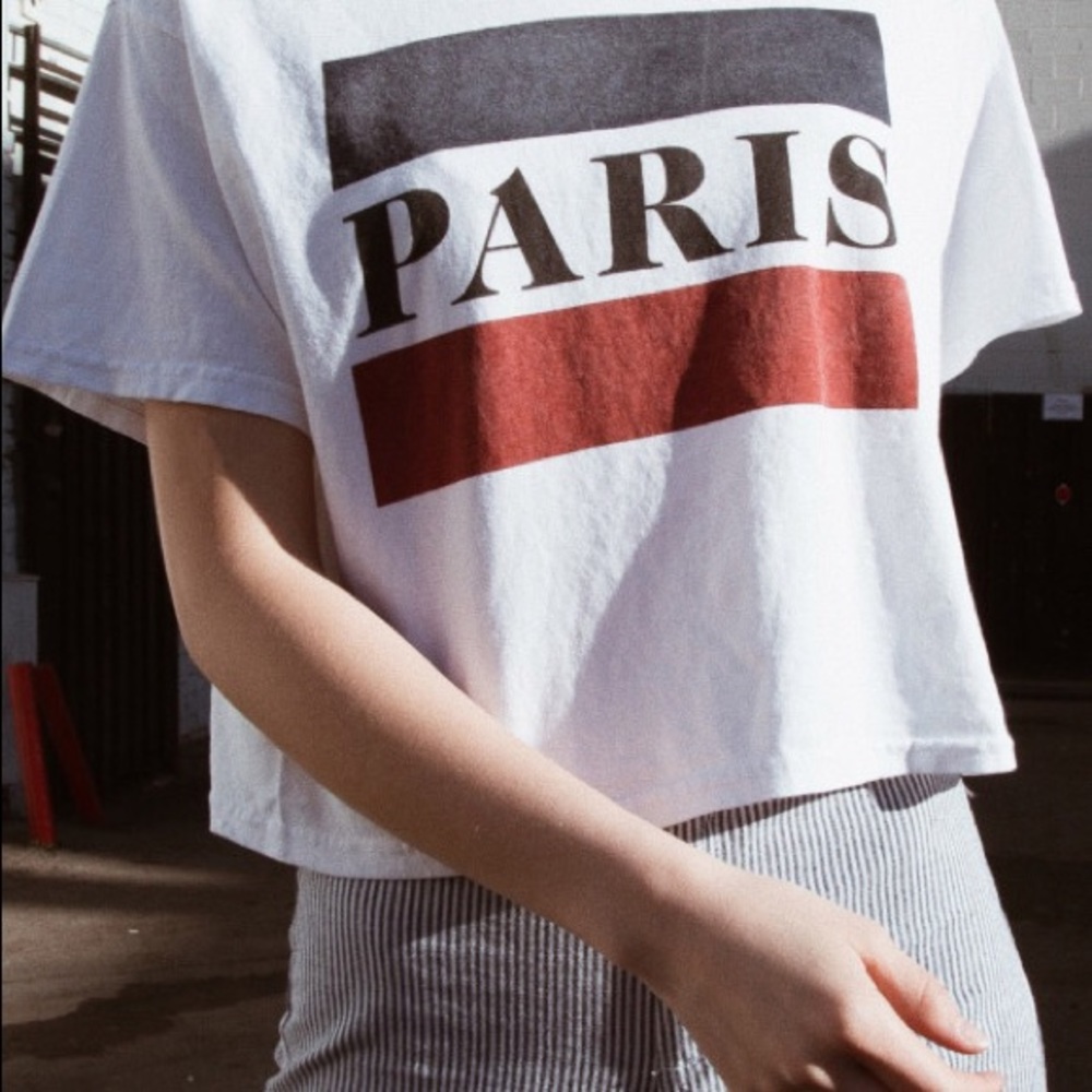 brandy melville paris shirt